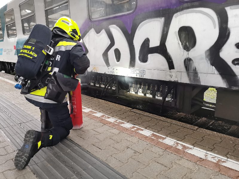 Brand Eisenbahnwaggon (Bild 1)